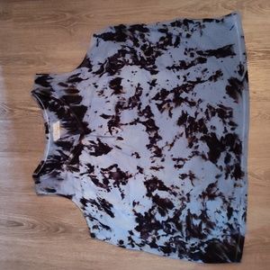 Women's 3XL Handmade Tie Dye Tank Top Shirt